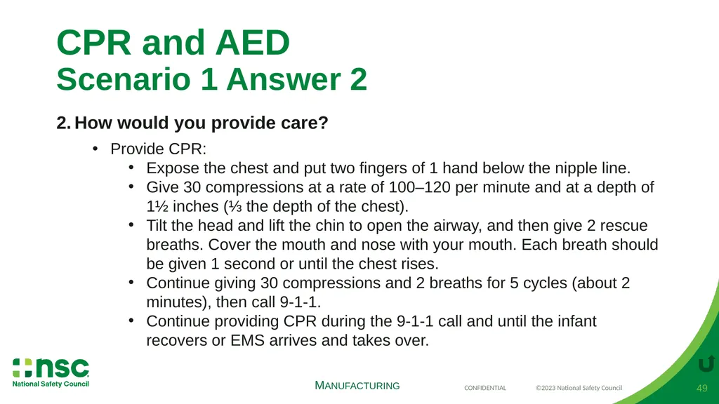 Case Scenarios for Customizing Your Training These - slide 49 of 57