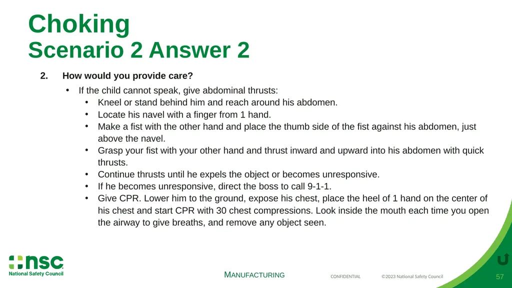 Case Scenarios for Customizing Your Training These - slide 57 of 57