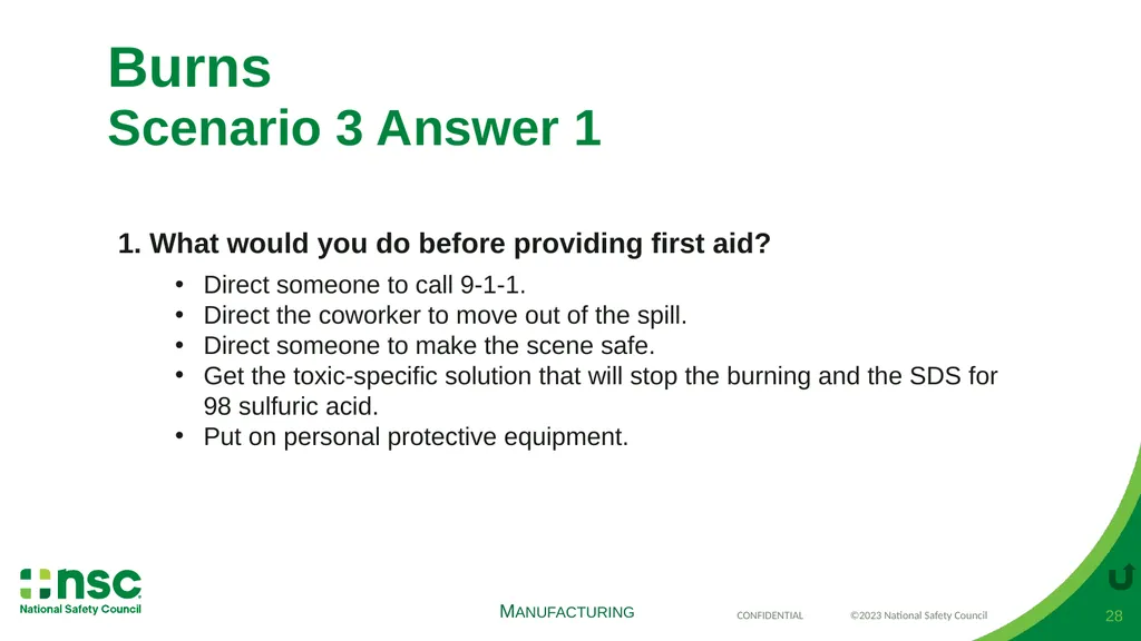 Case Scenarios for Customizing Your Training These - slide 28 of 57