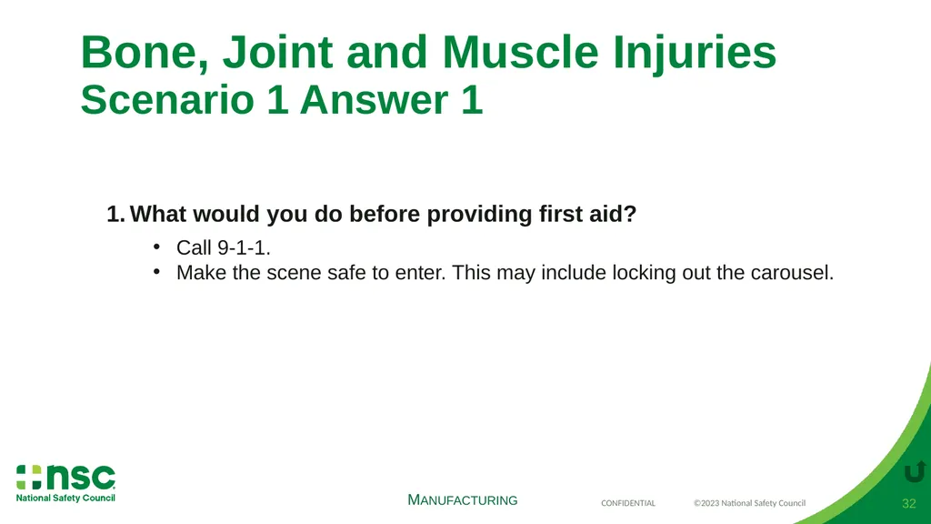 Case Scenarios for Customizing Your Training These - slide 32 of 57