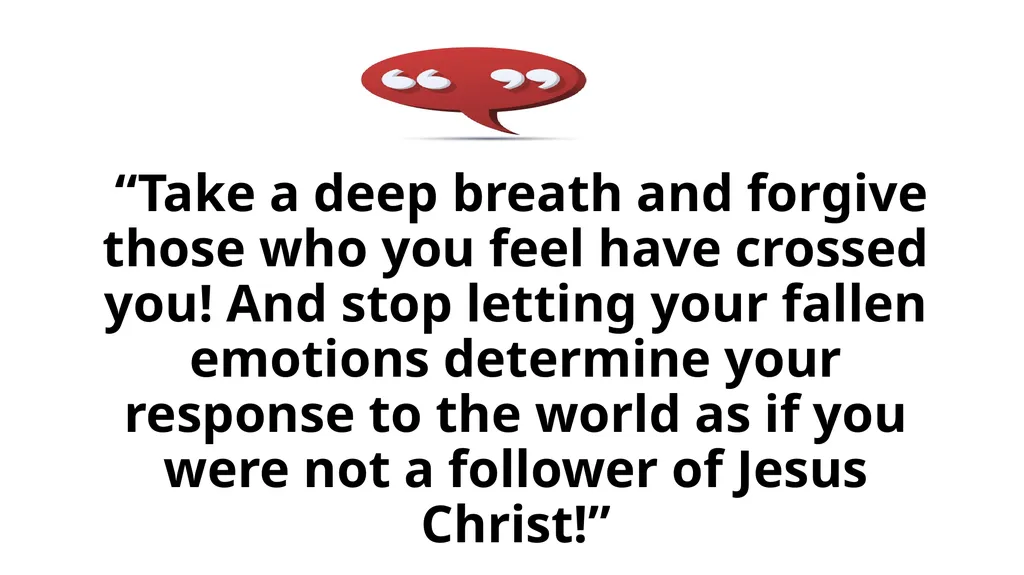 Overcoming the Spirit of Offense March Bible Study - slide 22 of 34