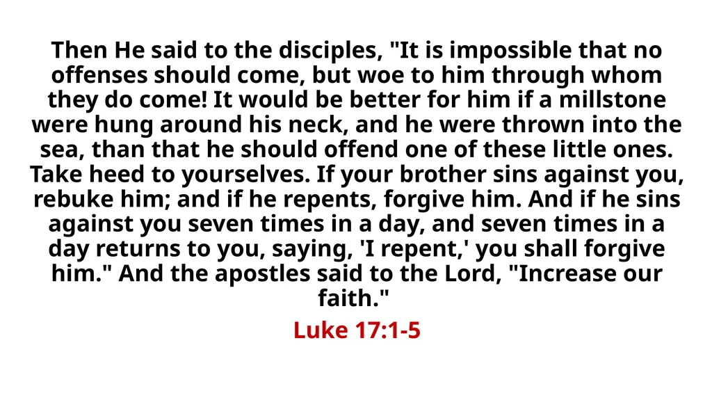 Overcoming the Spirit of Offense March Bible Study - slide 3 of 34