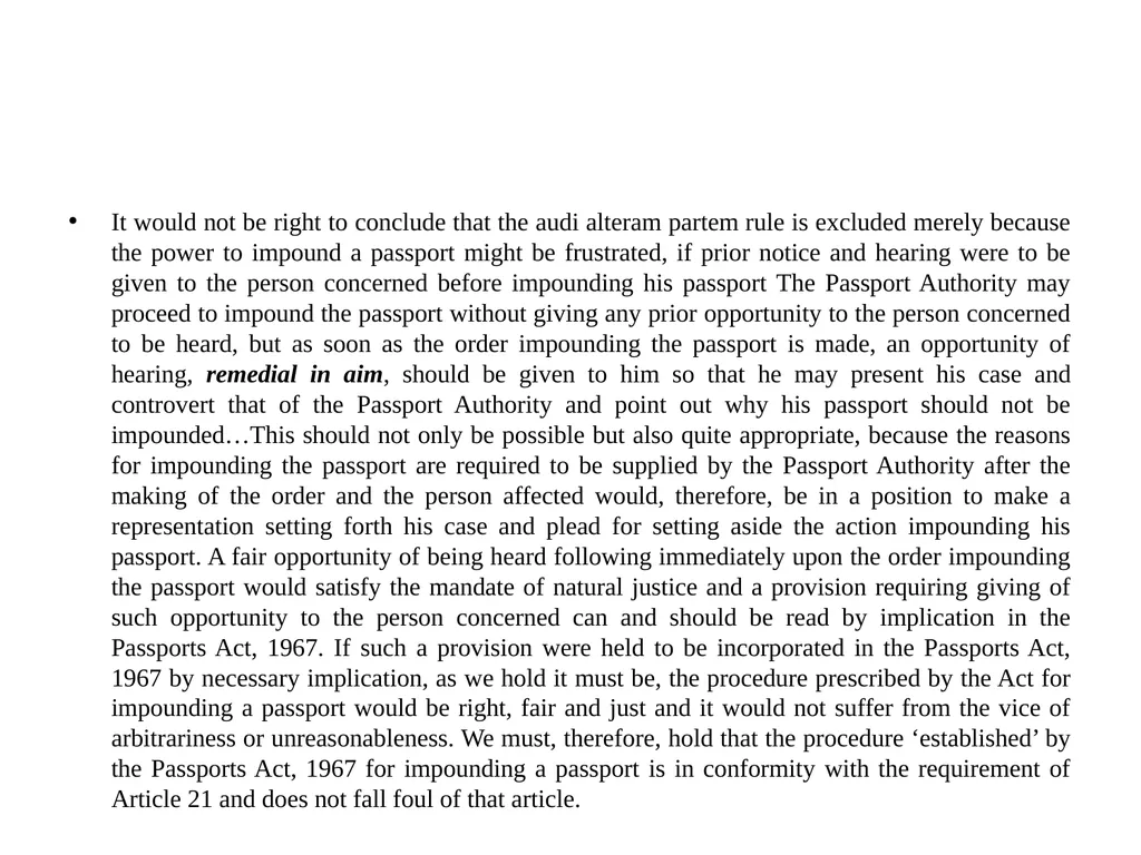 Audi Alteram Partem Santosh Upadhyay Assistant - slide 22 of 35