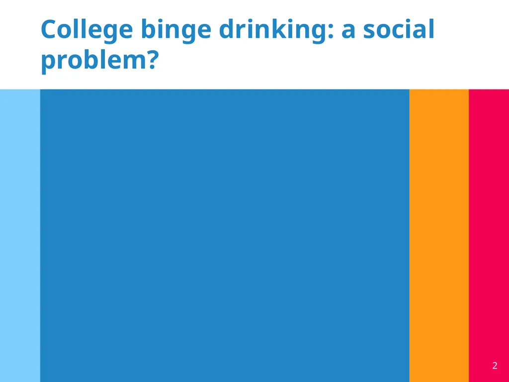 Chapter 6: Norms College binge drinking: a social - slide 2 of 53