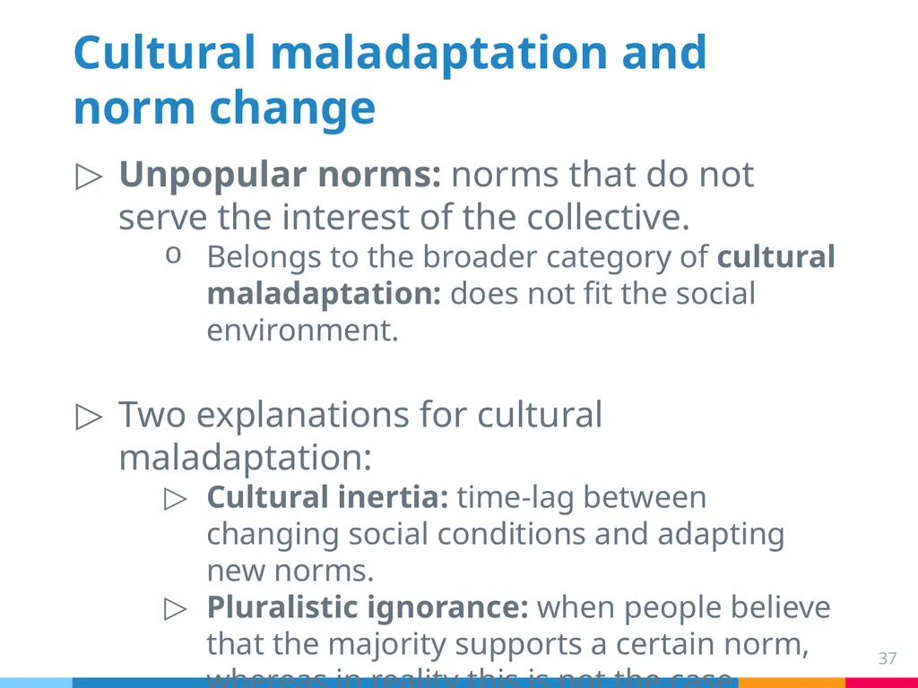 Chapter 6: Norms College binge drinking: a social - slide 37 of 53
