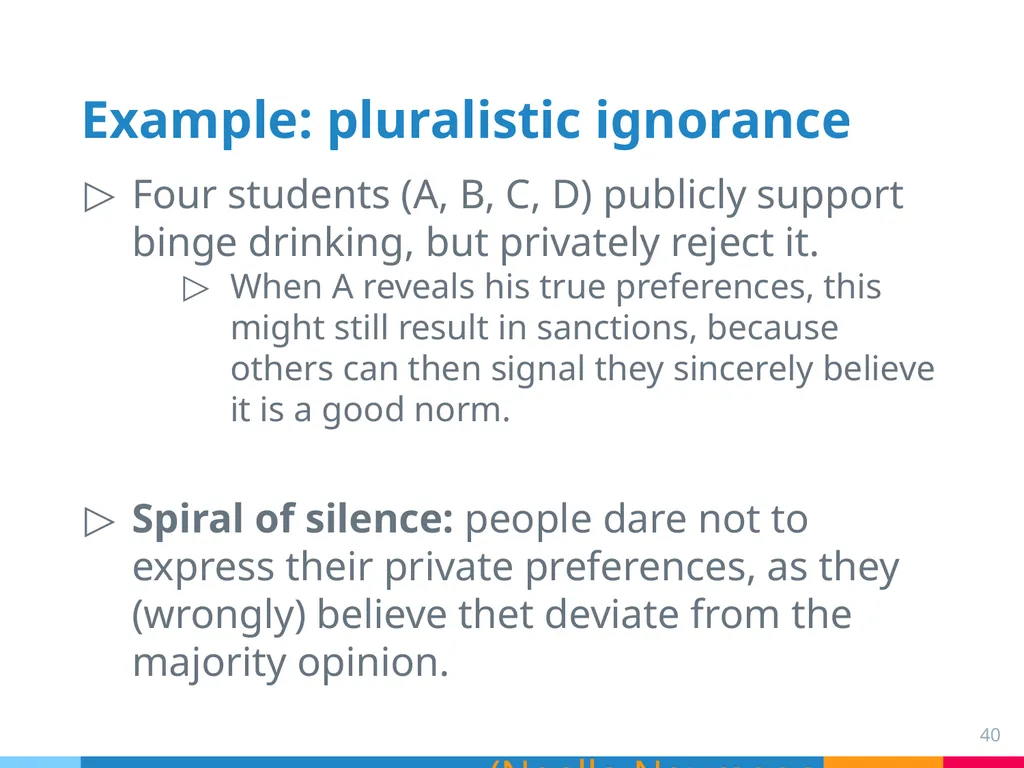 Chapter 6: Norms College binge drinking: a social - slide 40 of 53