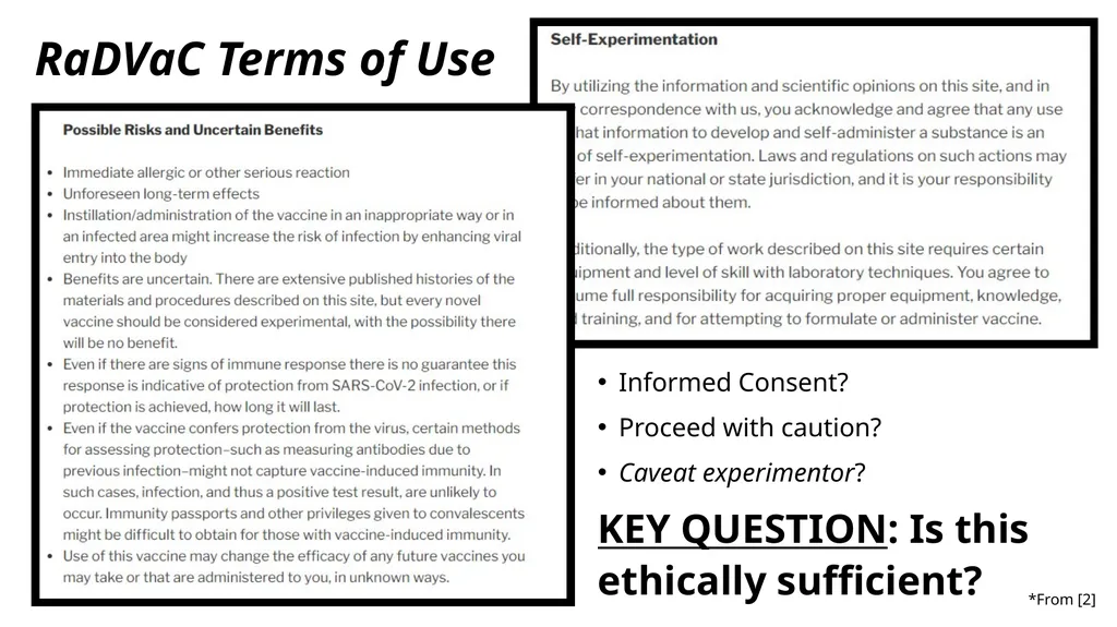Self-Experimentation: History, Ethics, and Current - slide 4 of 21