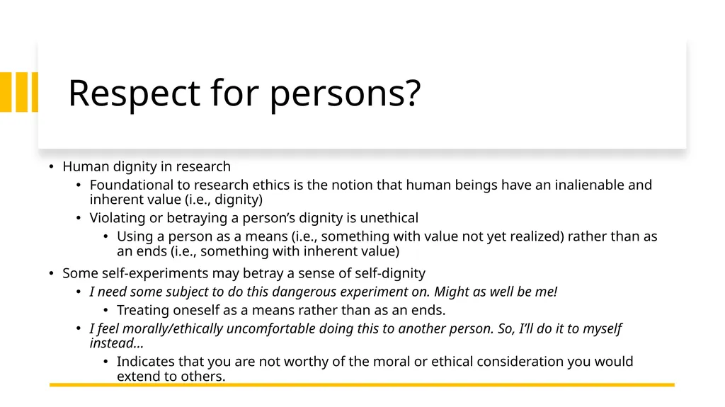 Self-Experimentation: History, Ethics, and Current - slide 16 of 21