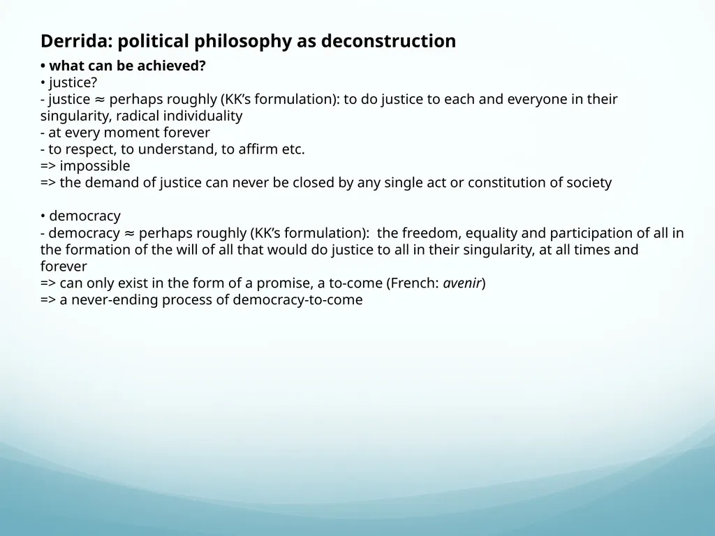 Jacques Derrida (1930 – 2004) Publications, some - slide 13 of 13