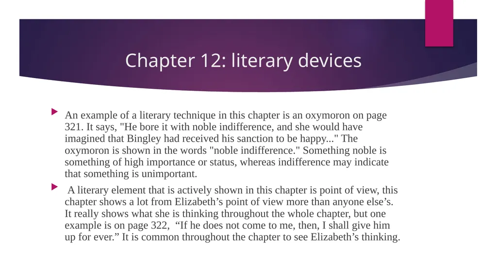 Pride and Prejudice project: Chapters 52-61 - slide 7 of 18