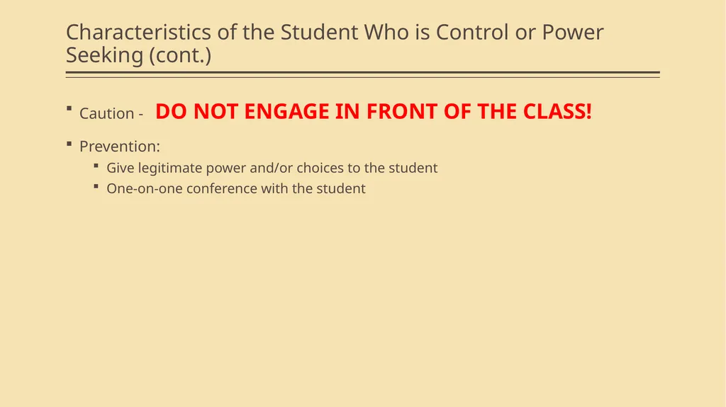 Win-Win Strategies and Student Positions Module 2 - slide 46 of 52