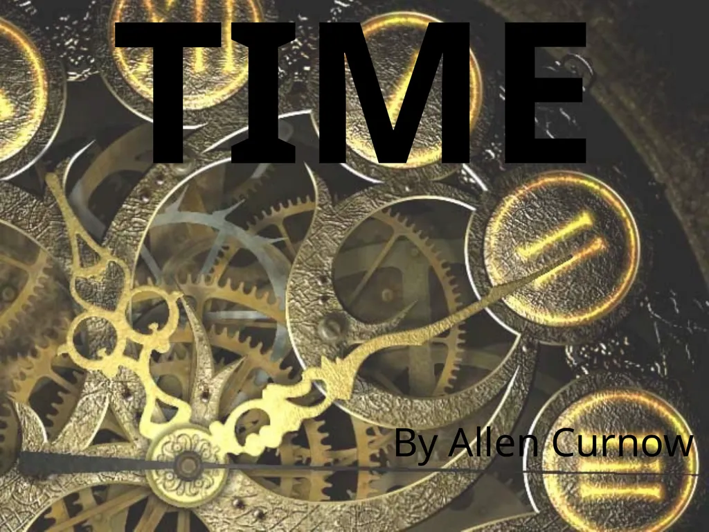 Time By Allen Curnow Background Information Born - slide 1 of 11