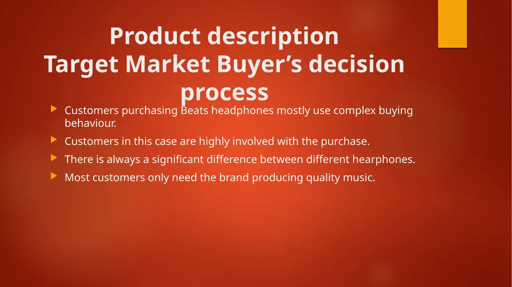 Beats Headphones THIS PLAN IS CONFIDENTIAL Table - slide 7 of 14
