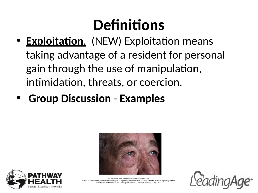 Freedom from Abuse, Neglect, Misappropriation and - slide 8 of 30
