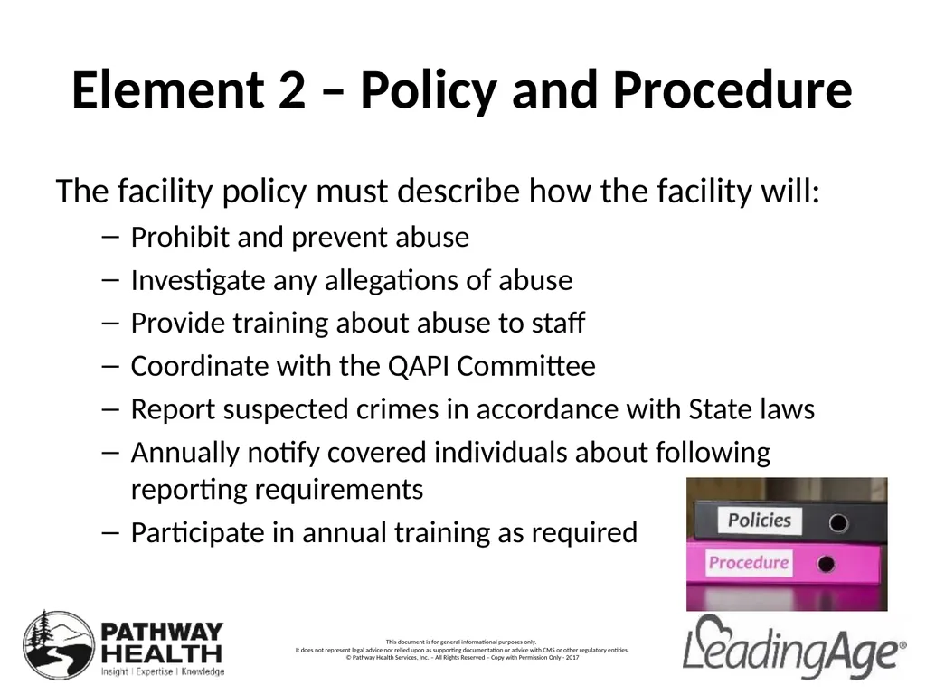 Freedom from Abuse, Neglect, Misappropriation and - slide 15 of 30