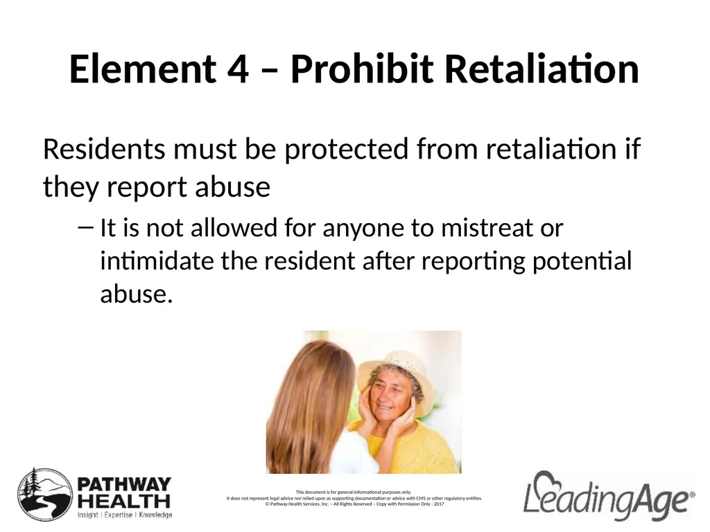 Freedom from Abuse, Neglect, Misappropriation and - slide 20 of 30