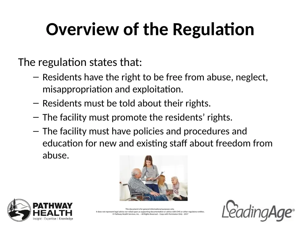 Freedom from Abuse, Neglect, Misappropriation and - slide 4 of 30