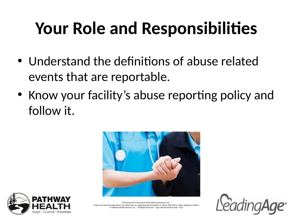 Freedom from Abuse, Neglect, Misappropriation and - slide 28 of 30