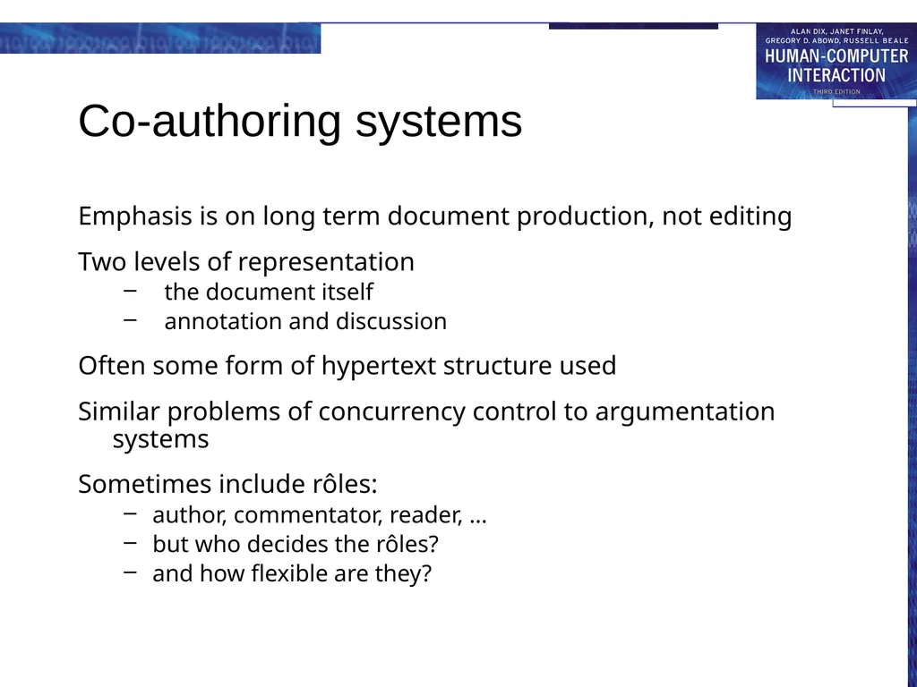 chapter 19 groupware Groupware What is groupware - slide 37 of 62