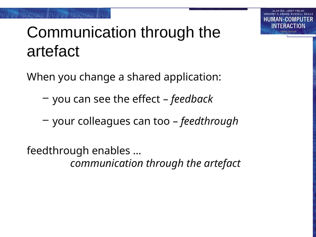 chapter 19 groupware Groupware What is groupware - slide 39 of 62