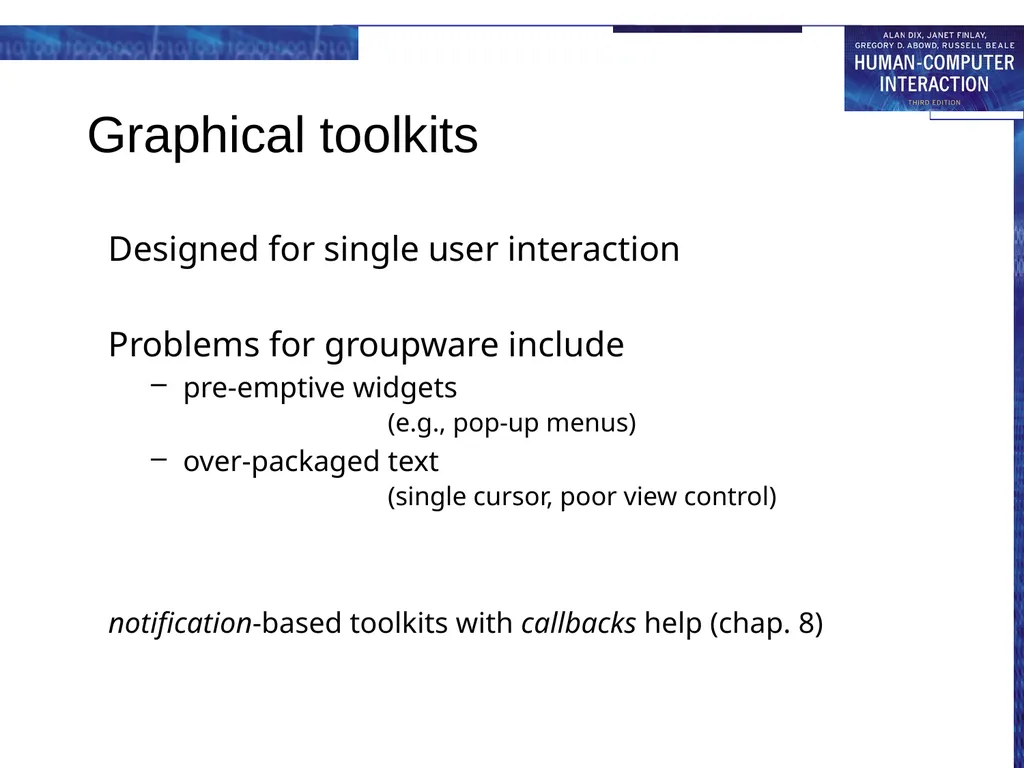 chapter 19 groupware Groupware What is groupware - slide 59 of 62