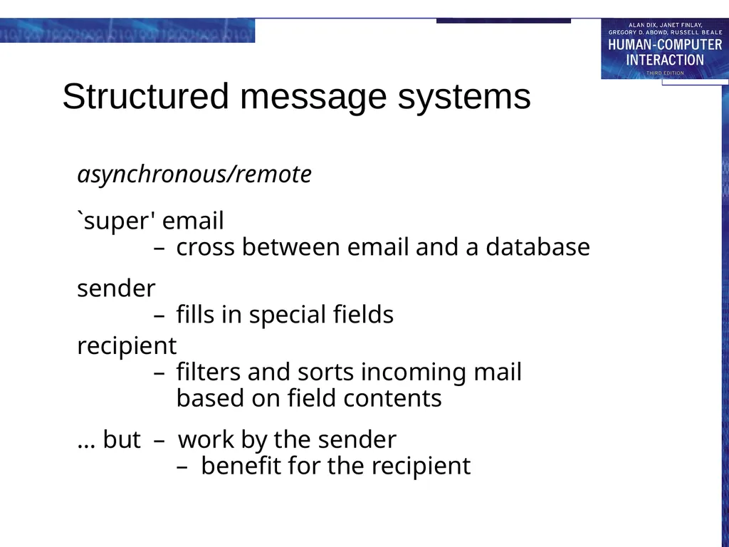 chapter 19 groupware Groupware What is groupware - slide 11 of 62