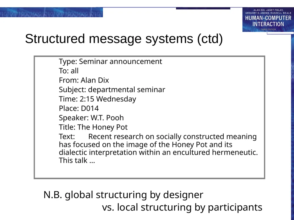 chapter 19 groupware Groupware What is groupware - slide 12 of 62