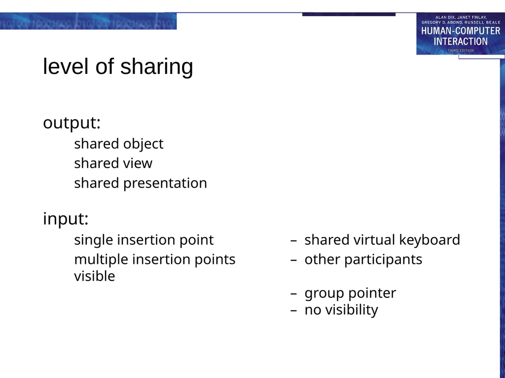 chapter 19 groupware Groupware What is groupware - slide 45 of 62