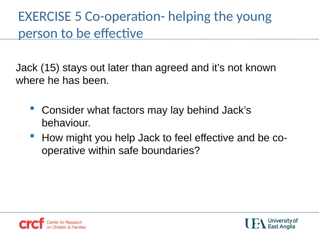 An introduction to the Secure Base model: - slide 45 of 60