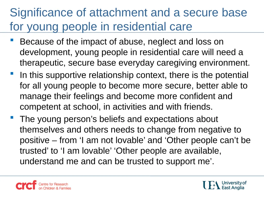 An introduction to the Secure Base model: - slide 4 of 60