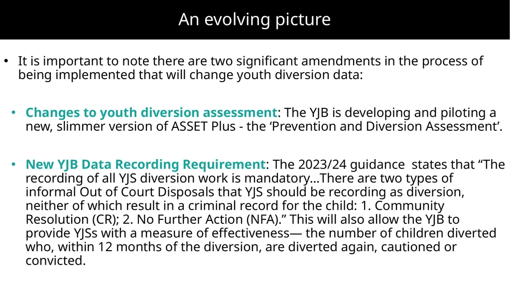 Improving prevention and diversion for children - slide 33 of 43