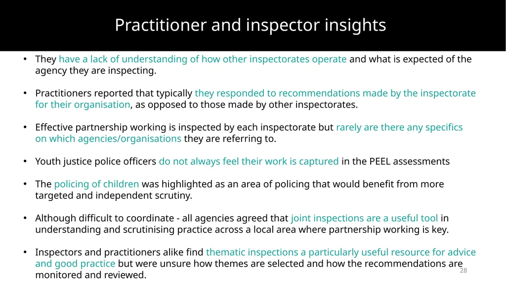 Improving prevention and diversion for children - slide 28 of 43