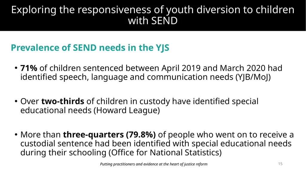 Improving prevention and diversion for children - slide 15 of 43