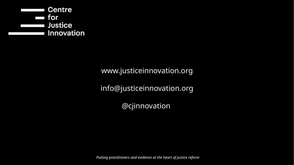 Improving prevention and diversion for children - slide 43 of 43