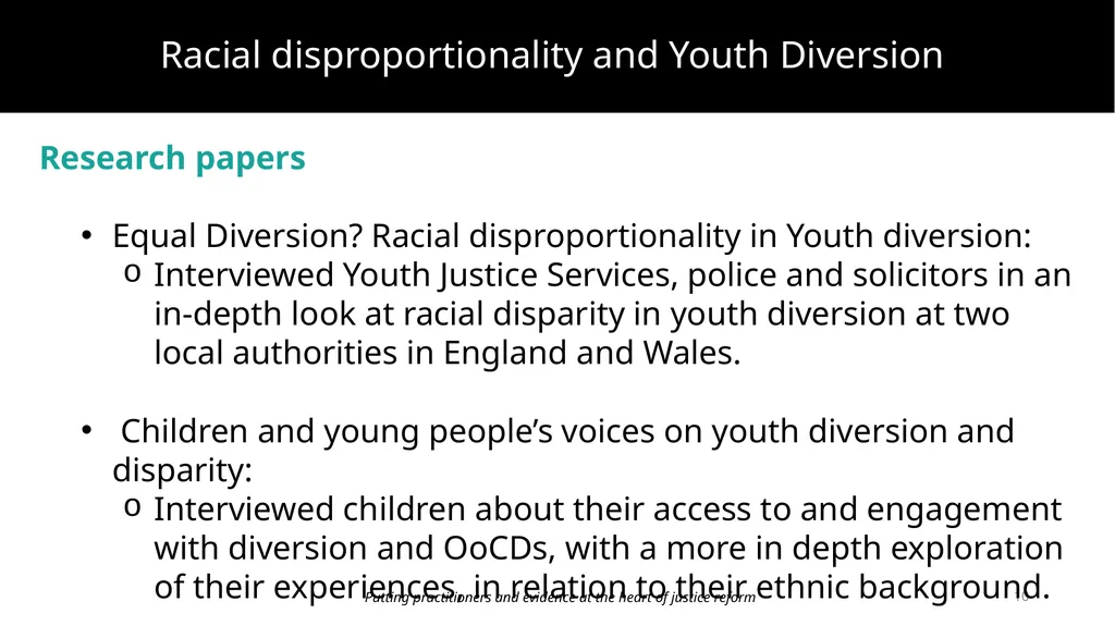 Improving prevention and diversion for children - slide 10 of 43