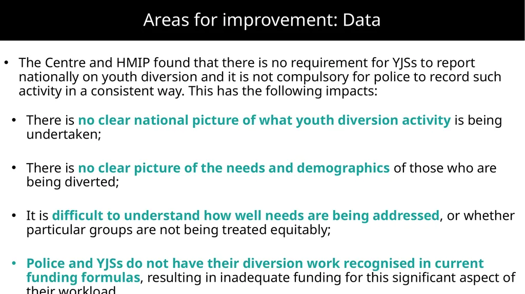 Improving prevention and diversion for children - slide 31 of 43