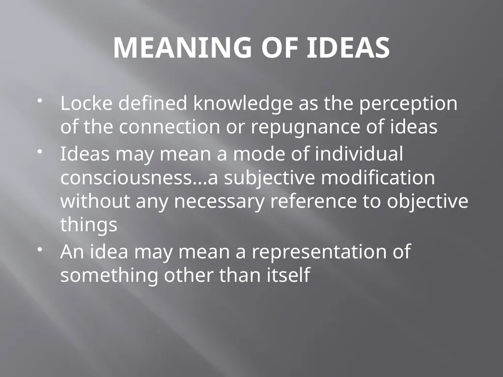 JOHN LOCKE (1632-1704) ABOUT LOCKE John Locke was - slide 4 of 8