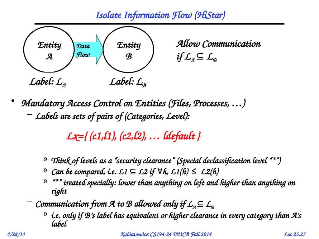 CS194-24 Advanced Operating Systems Structures and - slide 27 of 53