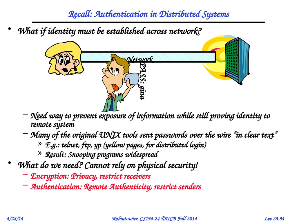 CS194-24 Advanced Operating Systems Structures and - slide 34 of 53