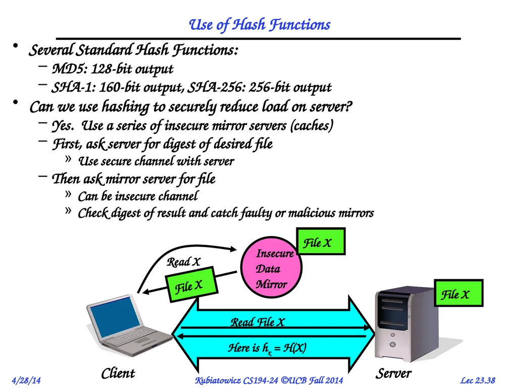 CS194-24 Advanced Operating Systems Structures and - slide 38 of 53