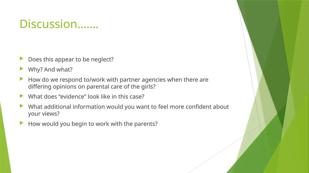 Neglect and disabled children What do we already - slide 10 of 17