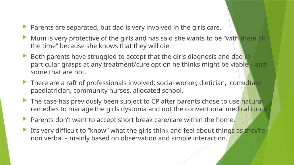 Neglect and disabled children What do we already - slide 7 of 17