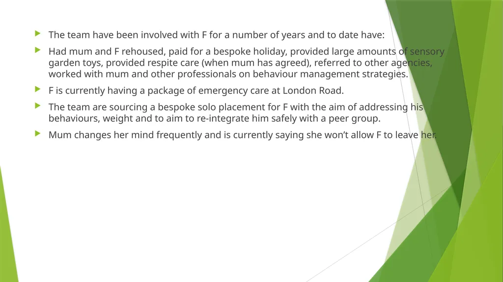 Neglect and disabled children What do we already - slide 13 of 17