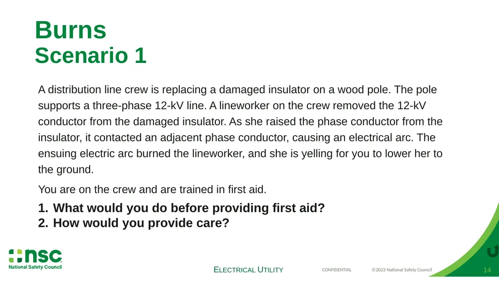 Case Scenarios for Customizing Your Training These - slide 14 of 60