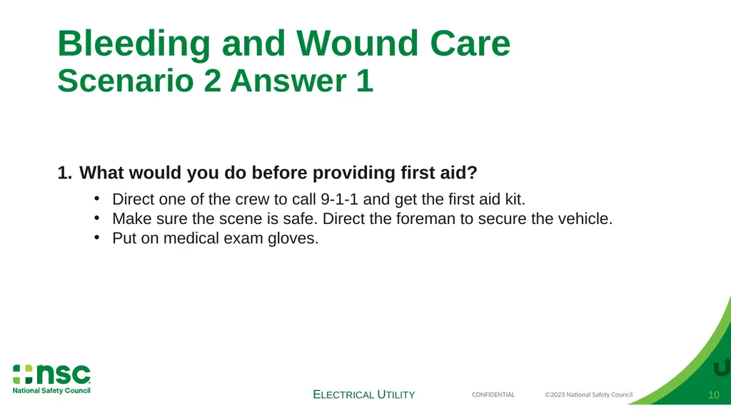 Case Scenarios for Customizing Your Training These - slide 10 of 60