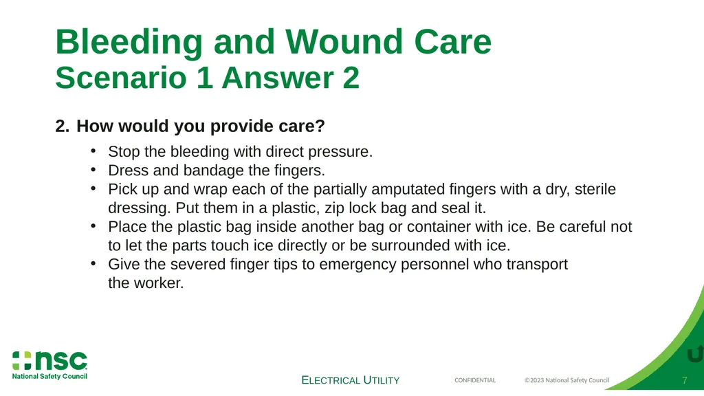 Case Scenarios for Customizing Your Training These - slide 7 of 60
