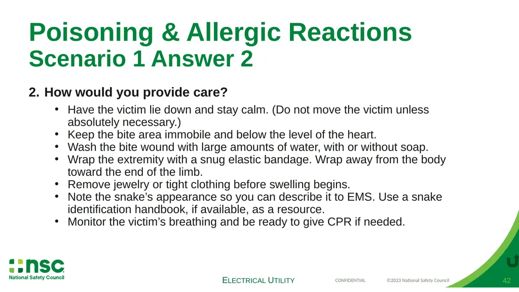 Case Scenarios for Customizing Your Training These - slide 42 of 60