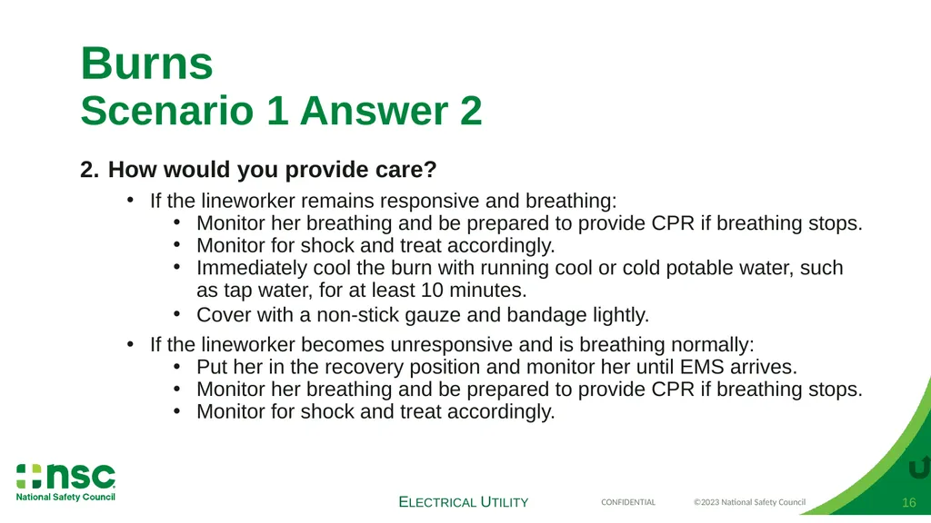 Case Scenarios for Customizing Your Training These - slide 16 of 60