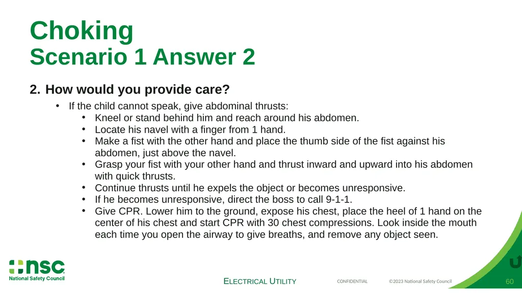 Case Scenarios for Customizing Your Training These - slide 60 of 60
