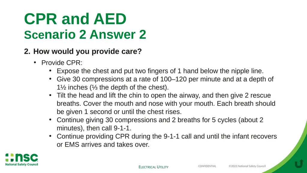 Case Scenarios for Customizing Your Training These - slide 46 of 60